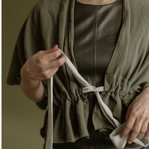 Handmade Cotton Gauze Top - Picture 5 of 6